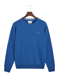 Pullover GANT Superfine Lambswool C-Neck Herren Rich Blue