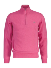 Trui GANT Men Superfine Lambswool Half Zip Candy Pink