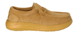 Chaussures HEYDUDE Homme Wally Confort Suede Golden Yellow