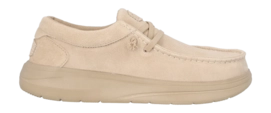 Chaussures HEYDUDE Homme Wally Comf Suede Tan