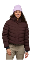 Jacke Cotopaxi Alivio Down Crop Jacket Damen Coffee