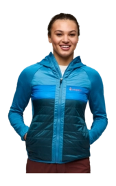 Jas Cotopaxi Women Capa Hybrid Insulated Hooded Jacket Lake / Abyss