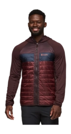 Jas Cotopaxi Men Capa Hybrid Insulated Hooded Jacket Coffee / Chestnut