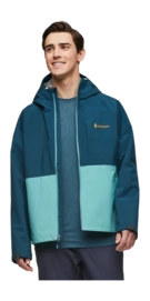 Regenjas Cotopaxi Men Cielo Rain Jacket Abyss / Coastal