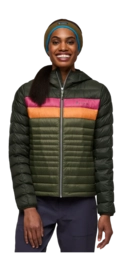 Jacke Cotopaxi Fuego Down Hooded Jacket Damen Woods / Fatigue