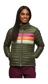 Jas Cotopaxi Women Fuego Down Jacket Fatigue Stripes