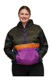 Veste Cotopaxi Femme Teca Half-Zip Windbreaker Tree Frog