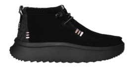 Instapper HEYDUDE Women Wendy Peak Hi Suede Black