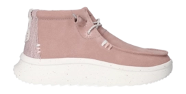 Instapper HEYDUDE Women Wendy Peak Hi Suede Blush