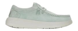 Instapper HEYDUDE Men Wally Comf Suede Sea Foam