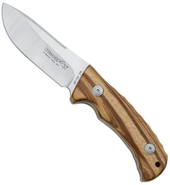 Jachtmes Black Fox BF-132ZW Drop Point Zebrano Fox Knives