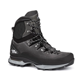 Walking Boots Hanwag Men Alverstone II LL Asphalt Light Grey-Shoe Size 12