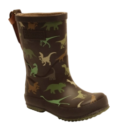 Regenlaars Bisgaard Kids Basic Rubber Brown Dino