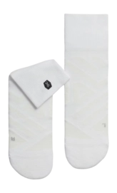 Laufsocken On Running Performance Mid Sock Herren White Ivory