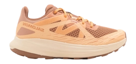 Trail Running Shoe Salomon Women Ultra Flow Cork Peach Fuzz Papaya