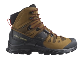 Chaussures de Randonnée Salomon Homme Quest 4 GTX Rubber Black Fiery Red
