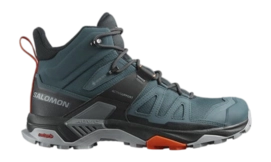 Walking Boots Salomon Men X Ultra 4 Mid GTX Stargazer Black Scarlet Ibis