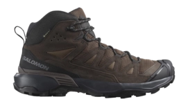 Wandelschoen Salomon Men X Ultra 360 Leather Mid GTX Dark Earth Delicioso Castlerock