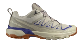 Wanderschuhe Salomon X Ultra 360 Edge Herren Almond Milk Spectrum Blue Vintage Khaki