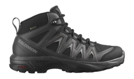 Walking Boots Salomon Women X Braze Mid GTX Black Magnet Hazelnut