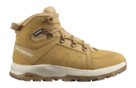 Walking Boots Salomon Women Outchill TS CSWP Taffy Almond Milk Rawhide