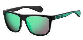 Lunettes de Soleil Polaroid PLD 6062/S Noir Vert / Gris Multilayer Vert Polarize