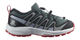 Trailrunning schoen Salomon Kids XA Pro V8 Stormy Weather Zen Blue Goji Berry
