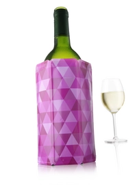 Rafraîchisseur Active Cooler Wine Vacu Vin Diamant Rose