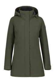 Jas Icepeak Women Alna Dark Olive