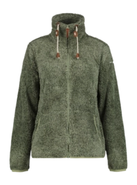 Ski Zip Sweatshirt Icepeak Women Colony Green '24
