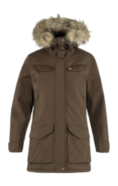 Coat Fjällräven Women Nuuk Parka Dark Oak