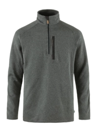 Pullover Fjällräven Övik Fleece Half Zip Herren Dark Grey