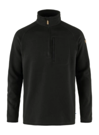 Pullover Fjällräven Övik Fleece Half Zip Herren Black
