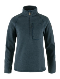 Jumper Fjällräven Women Övik Fleece Half Zip Navy