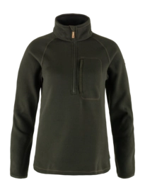 Jumper Fjällräven Women Övik Fleece Half Zip Deep Forest