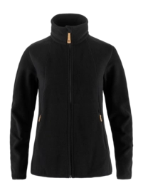 Sweatjacke Fjällräven Stina Fleece Damen Black