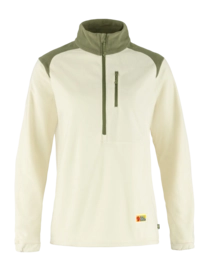 Jumper Fjällräven Women Vardag Lite Fleece Chalk White Light Olive