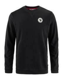 Pullover Fjällräven 1960 Logo Badge Herren Black