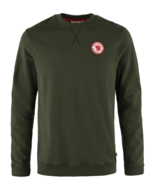 Pullover Fjällräven 1960 Logo Badge Herren Deep Forest
