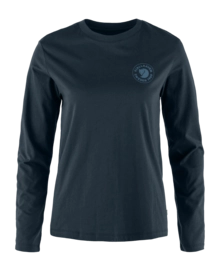 Long Sleeve Shirt Fjällräven Women 1960 Logo LS Dark Navy
