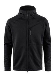 Zip Sweatshirt Fjällräven Men Abisko Grid Fleece Black