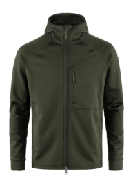 Sweatjacke Fjällräven Abisko Gitter Fleece Herren Deep Forest
