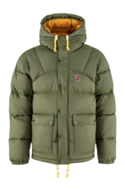 Jas Fjällräven Men Expedition Down Lite Green Mustard Yellow