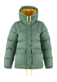 Jacket Fjällräven Women Expedition Down Lite Patina Green Mustard Yellow