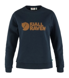 Trui Fjällräven Women Fjällräven Logo Dark Navy Chestnut