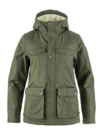 Jacket Fjällräven Women Greenland Winter Laurel Green