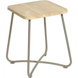 Table d'Appoint Max&Luuk Liz Taupe 40 x 40 x 50 cm