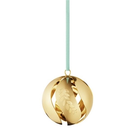 Kerstbal Georg Jensen Goud