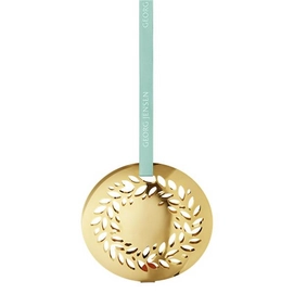 Kerstkrans Georg Jensen Dicht Goud