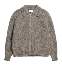 Jacke Norse Projects Erik Donegal Diamond Herren Grey Melange